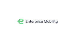 Enterprise Mobility logo with green and white curved design