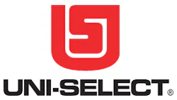 Uni-Select corporate logo with red geometric brand symbol