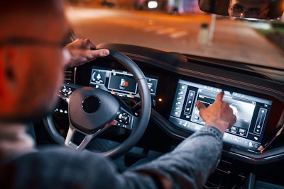 Using Navigation Display Handsome Unshaved Man In 2025 03 18 20 11 36 Utc