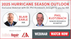 2025 Hurricane Season Outlook webinar with IAA experts Blair Earle and Phil Klotzbach