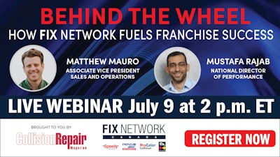 Fix Network webinar on franchise success with sales executives Matthew Mauro and Mustafa Rajab