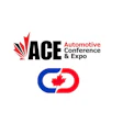 ACE Automotive Conference & Expo logo with Canadian maple leaf symbol
