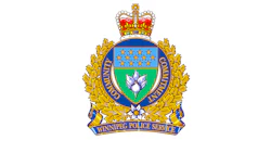 Winnipeg Police Service official heraldic crest with royal crown