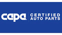 CEPA Certified Auto Parts blue and white corporate logo