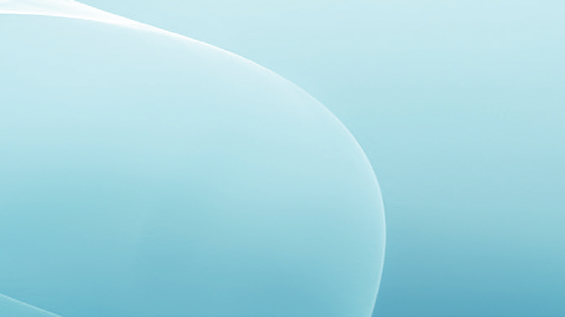 Soft blue gradient with curved lines and smooth transitions