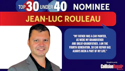 Jean-Luc Rouleau, Top 30 Under 40 nominee in automotive repair industry