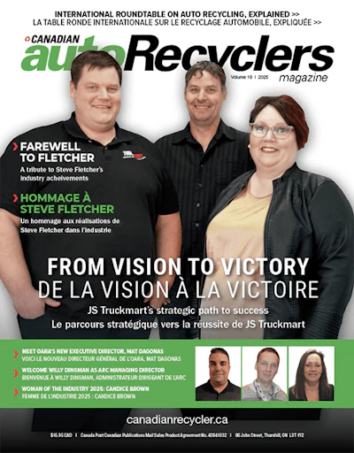 Canadian Auto Recyclers Canadian Recycler 19#1