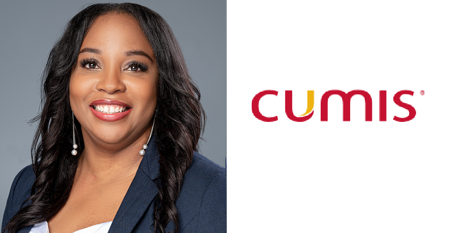 Cumis corporate logo in red and yellow text