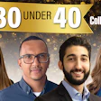 Top 30 Under 40 professional headshots featuring diverse young professionals
