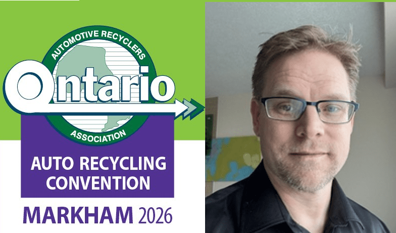 Ontario Auto Recycling Convention logo for Markham 2026 event