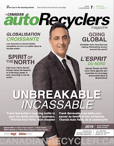 Canadian Auto Recyclers Canadian Recycler 13#1