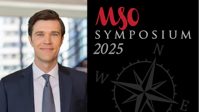MSO Symposium 2025 logo with compass graphic on black background