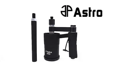 Astro professional torch and extension tool in black