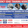 Efficiency Edge Training Workshop for automotive technicians, sponsored by industry brands