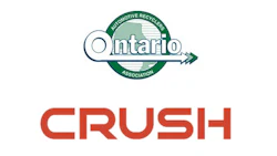 Ontario Automotive Recyclers Association and Crush logos