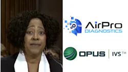 AirPro Diagnostics and OPUS IVS technology company logos