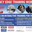 Efficiency Edge Training Workshop for automotive technicians, featuring multiple sponsor logos
