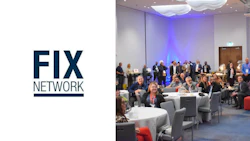 Fix Network corporate logo in dark blue typography