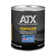 Sherwin-Williams ATX automotive refinish paint can in black with product details