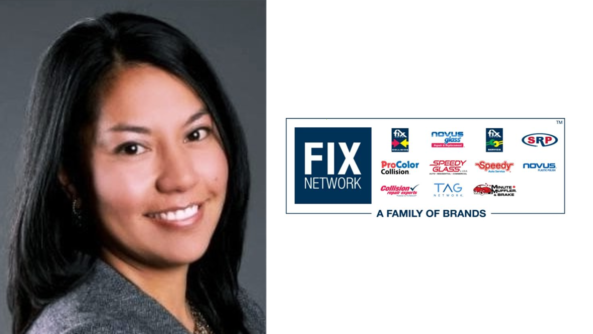FIX Network brand family logo with multiple automotive service brand emblems