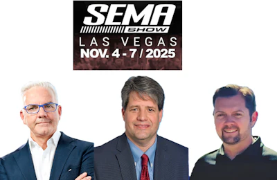 SEMA Show 2025 Las Vegas event logo with promotional dates