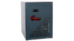 Tsunami industrial equipment unit with branded logo in dark gray