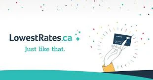 LowestRates.ca logo with financial comparison graphic