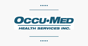 Occu-Med Health Services Inc. corporate logo in blue typography