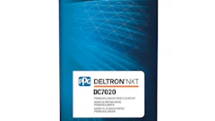 PPG Deltron NXT blue industrial chemical container with product label