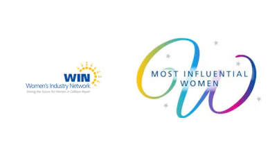 WIN Women's Industry Network and Most Influential Women logos