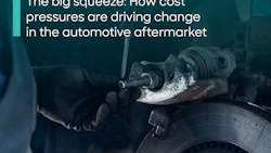 Automotive brake system component with mechanical repair tool