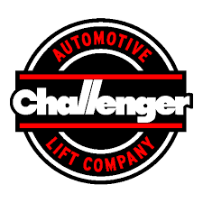 Challenger Automotive company logo - circular black and red emblem