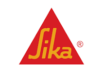 Sika corporate logo: Red triangular design with yellow text