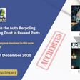 IRT webinar on auto recycling accreditation featuring speakers Chris Daglis and Kristi Werner