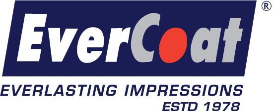 EverCoat logo: Navy blue wordmark with red accent, established 1978