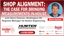 Shop Alignment podcast promo with Hunter Engineering regional manager Steve Dawson