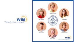 WIN Women's Industry Network team headshots with organizational logo