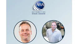 ARA Automotive Retailers Association logo with two professional headshots