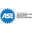 ASE National Institute for Automotive Service Excellence blue gear logo