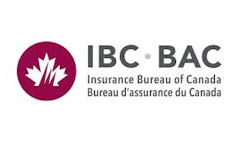 IBC logo with maple leaf symbol in burgundy and white