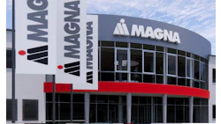 Magna corporate headquarters exterior with modern architectural design