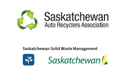 Saskatchewan Auto Recyclers and Solid Waste Management logos