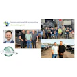 International Automotive Consulting Ltd logo with automotive team and workshop images