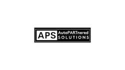 AutoPARTnered Solutions APS logo in black and white
