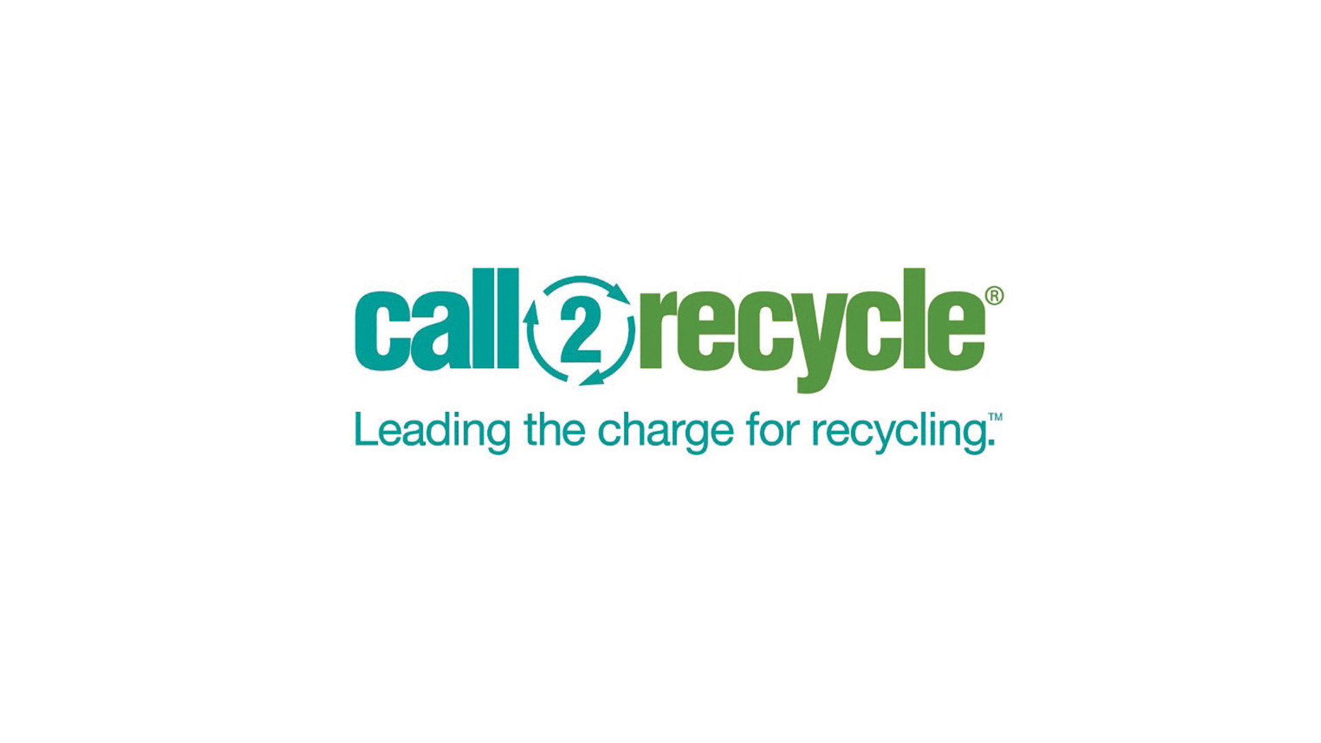 Call2Recycle logo: Leading recycling organization with teal circular design