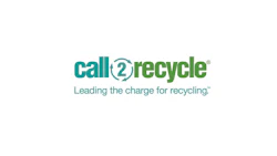 Call2Recycle logo: Leading recycling organization with teal circular design
