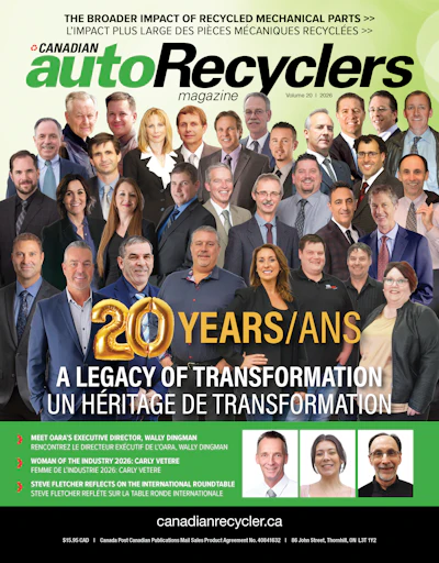 Canadian Auto Recyclers Canadian Recycler 20#1