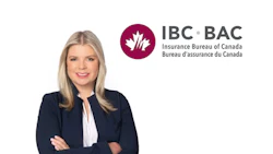 IBC Insurance Bureau of Canada logo with professional representative