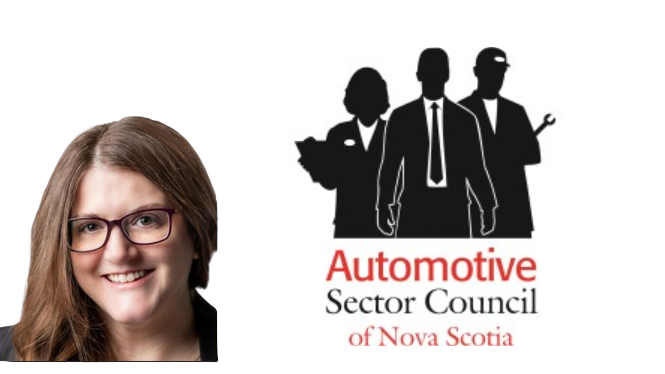 Automotive Sector Council of Nova Scotia logo with professional silhouettes