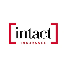 Intact Insurance logo with red brackets and black text